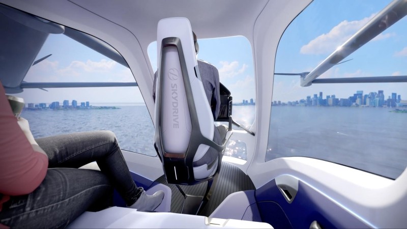 SkyDrive eVTOL получает дополнительное пассажирское сиденье и увеличенную на 50% дальность полета